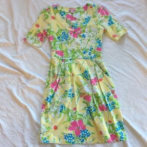 Lily Pulitzer Spring 2011 Print Mini Dress Sz XS